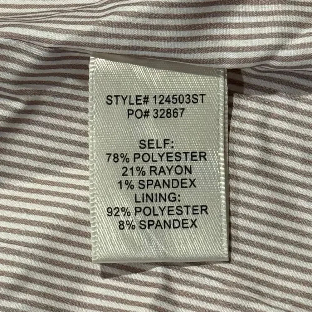 NWT Skies Are Blue Blazer Curvy Minimalist Business Casual Professional Open 1X - Picture 4 of 7